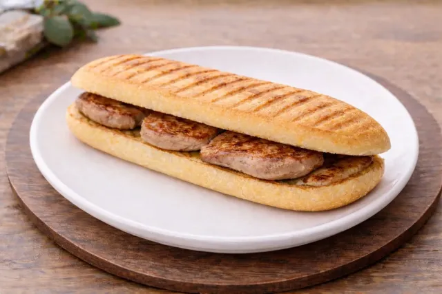 Bocadillo de Hamburguesa