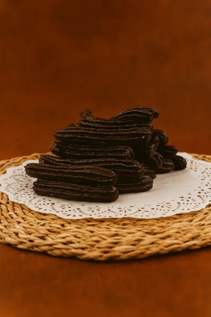 Churros Bañados en Chocolate Negro 