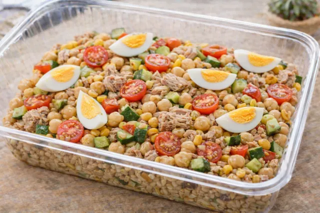 Ensalada de garbanzos