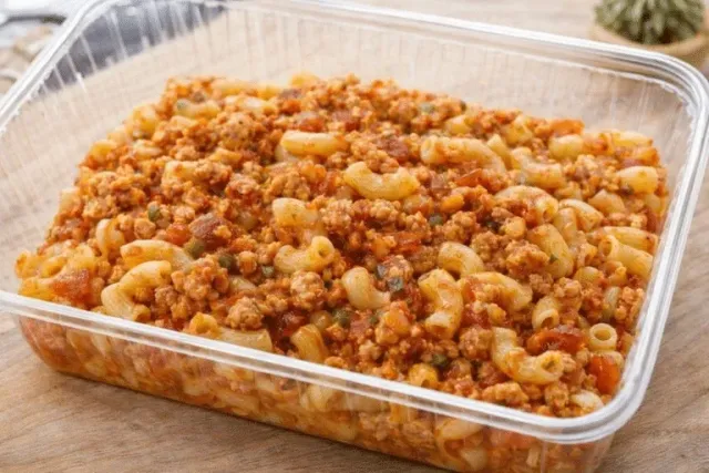 Macarrones a la boloñesa